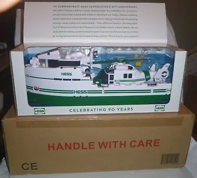 New 2023 Hess Toy Truck 90th Anniversary Collector's Edition Ocean Explorer • $195.99