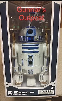 Disney R2-D2 Remote Control Interactive Droid With Serving Tray – Star Wars NIB • $174.95