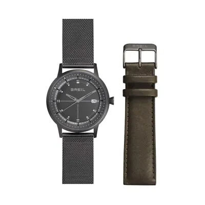 £139.98 • Buy Breil Men's Watch Only Time Six.3.Nine Grey TW1911 Steel Jersey Milan