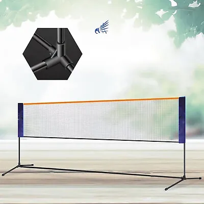 20ft Badminton Net Set Volleyball Training Court Sports Net Tool Indoor Outdoor • $54.15