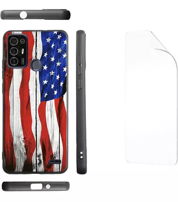 ZTE Blade A52 2022 Phone Case Cover American Flag With Screen Protector • $8.99