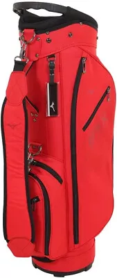 MIZUNO Golf Men's Cart Caddy Bag BR-X 9.5 X 47 Inch 2.6kg Red 5LJC2292 • $176.18