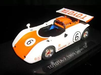 Ebbro 1/43 711 Toyota 7 Japan Can-Am 1969 6 White/Orange Minicar • $94.61