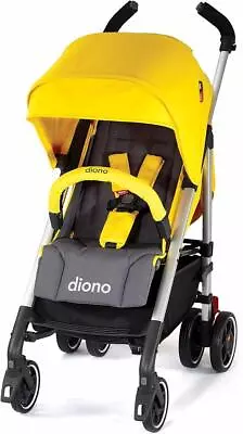 Diono Baby Stroller Pushchair Yellow Easy Compact Use Freestanding Fold  • £99.99