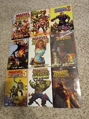 Marvel Zombies HC Lot #1 2 3 4 5  Return Supreme Variant Covers Hard Covers  • $110