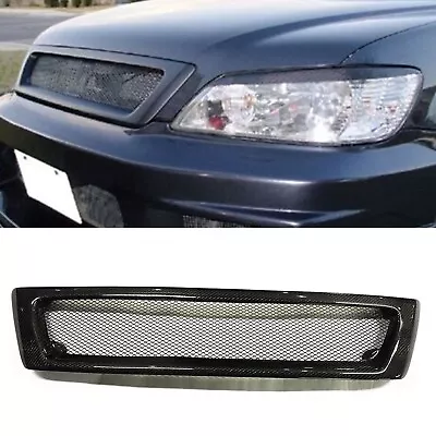 For Mitsubishi Lancer Cedia 2002-2003 Carbon Fiber Front Bumper Grille Grill • $186.41