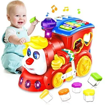 Train Crawling Baby Toys 6 12 18 Months Learning Educational Infant Toys • £21.64