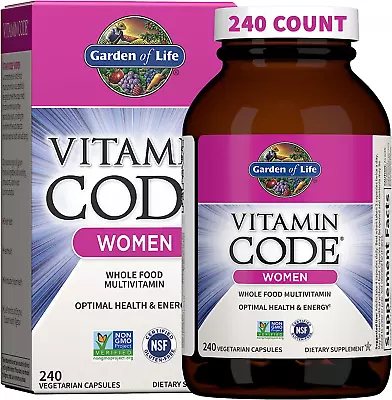 Multivitamin For Women Vitamin Code Women'S Multi Whole Food Vitamins Iron • $91.28
