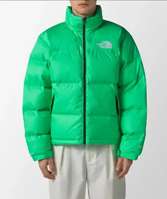 The North Face Mens 1996 Retro Nuptse Puffer / Chlorophyll Green / RRP £315 • £187