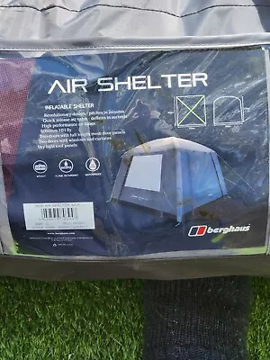 Berghaus Camping Equipment Gazebo Air Shelter - Grey • £166