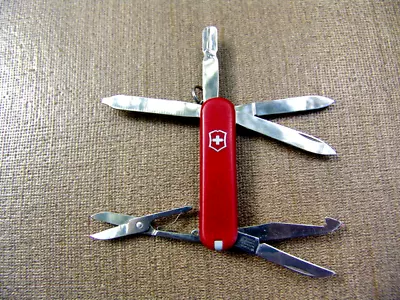 Victorinox Mini Champ Original--swiss Army Knife-- Camping - Scouting - Hiking • $39.99