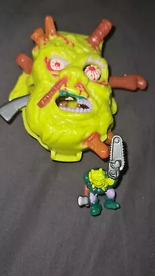 £28.28 • Buy Mighty Max Hammers Ax Man Horror Heads 100% COMPLETE SET Vintage 1993 