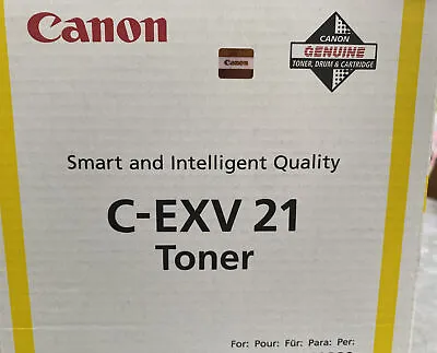 Canon C-exv 21 Toner Yellow • £30