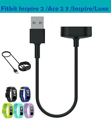 For Fitbit Luxe Charge 6 5 Luxe Inspire 3 2 Ace 2 3 USB Charger Cable • $7.95