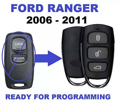 Remote Control Fob Keyless Entry Suitable For Ford Ranger 2006 -  2011  • $27.15
