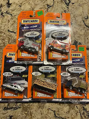 1998 Matchbox Real Talkin' Lot Of 5 Cars • $22.50