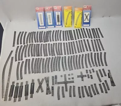 Atlas N-SCALE TRACK LOT 160 PIECES Plus  • $20