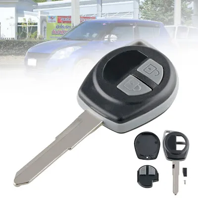 $19.89 • Buy 2-Button Remote Car Key 433MHZ ID46 Chip For Suzuki SX4 Swift Alto Vitara Ignis