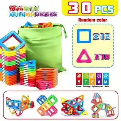 Big Size Magnetic Building Blocks - STEM Learning Toys For Kids • $19.98