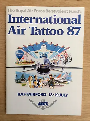 £4.15 • Buy Royal International Air Tattoo Riat Raf Fairford 1987 Air Show Programme