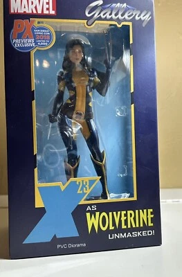 $75 • Buy X-23 Marvel Gallery Unmasked Wolverine 9 In. PVC Statue SDCC Exclusive