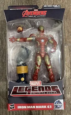 Marvel Legends Infinite Series IRON MAN Mark 43 BAF Thanos • $33