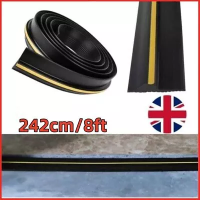 8ft Garage Door Floor Threshold Weather Seal Heavy Duty Rubber Draught Excluder • £11.30