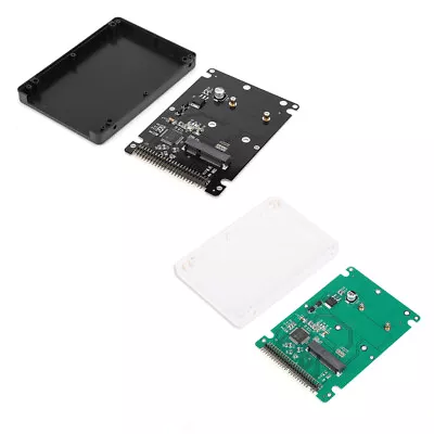 Hard Drive Box MSATA SSD To IDE 2.5 Inch PATA / IDE Parallel Port Hard Disk NEW • £9.56