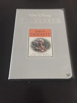 WALT DISNEY DAVY CROCKETT THE COMPLETE SERIES DVD All 5 Episodes • £71.34