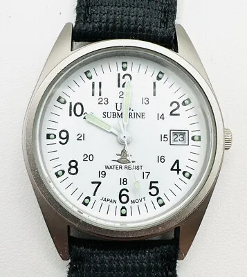 AMERICAN SUBMARINE U.S.S HOLLAND Army - Wristwatch • $29.95