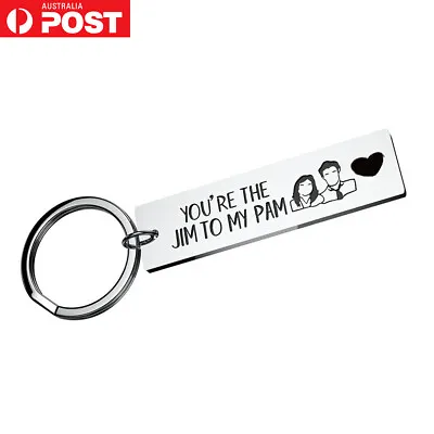 Jim & Pam The Office TV Show Novelty Gift For Him Husband Boyfriend Anniversary • $10.95