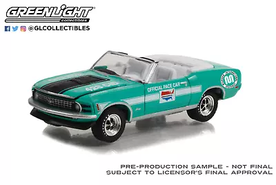 Greenlight 1/64 1970 Ford Mustang Mach 1 Michigan Speedway Pace Car 30364 • $3.99