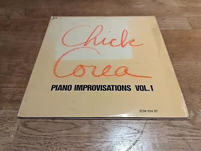 Chick Corea 'Piano Improvisations Vol.1' ECM 1014 ST 1970 LP Vinyl • £3.99