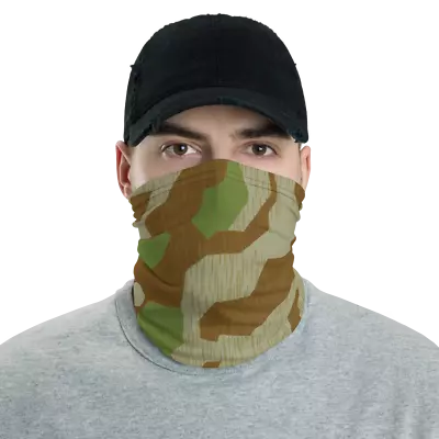 WWII German Splittermuster 41 V2 Camouflage Neck Gaiter • $42.38