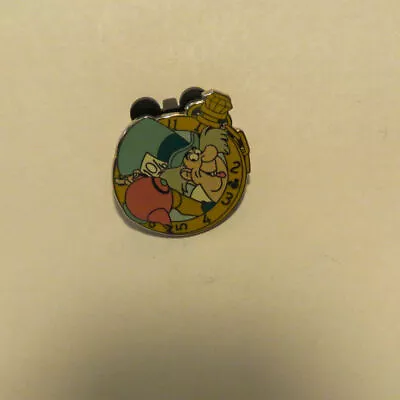 Disney Mad Hatter Clock Hidden Mickey Pin • $24.99