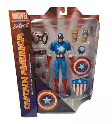 Diamond Select Marvel Select Captain America Action Figure Brand New • $38.95