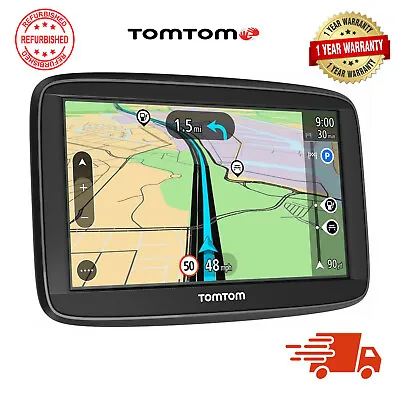 TomTom Start 52 5 Inch EU Sat Nav Eco Route 2D/3D Mapping Lifetime Maps Updates • £74.95