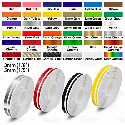 Roll PIN STRIPE Car Model Motorcycle Bike Truck Decal Line TAPE Vinyl Stickers • $9.90