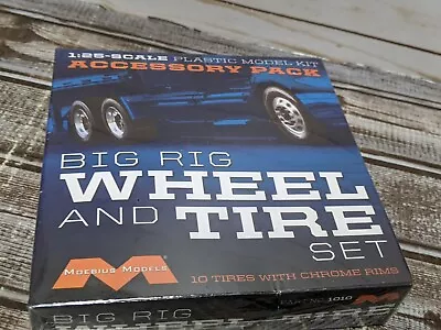 Moebius Models Big Rig Wheel & Tire Set 1:25 Scale New • $16.99