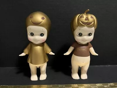 Sonny Angel Halloween Series 2007 Secret Set Gold PumpkinGold Ghost F/S • $149.99