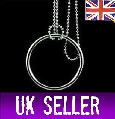 £2.49 • Buy RING ON CHAIN Magic Trick Close Up Easy Fun Illusion