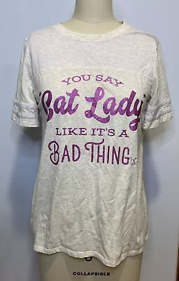 Disney Aristocats Marie You Say Cat Lady Like It's A Bad Thing T-Shirt M • $45