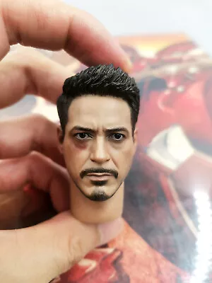 Head Sculpt Hot Toys HT Iron Man Mark MK46 XLVI HT MMS353D16 Captain America 1/6 • $237.64