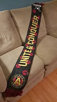 MLS Atlanta United FC Scarf - Two-sided From America's Vet Dogs Game (8/6/22) • $8.50