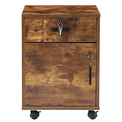 Office Home Filing Cabinet Cupboard On Castors Tools Storage Under / Beside Desk • £34.99