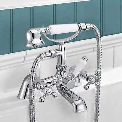 Stafford Traditional Classic Bathroom Bath Shower Mixer Tap Victorian • £53.99