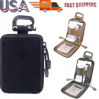 Tactical Molle Pouch Bag Medical Organizer Military Waist Bag Small Keys Wallet • $9.99