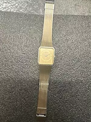 Vintage Seiko Watch 7430-5600  Ultra Thin Two Tone New Battery • $44