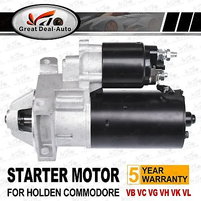 Heavy Duty Starter Motor For Holden Commodore 253 304 308 Vc Vh Vk Vl V8 5.0l • $105