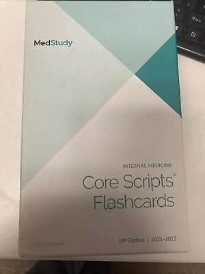 2021-2022 Internal Medicine Core Scripts Flashcards By MedStudy (2020... • $150